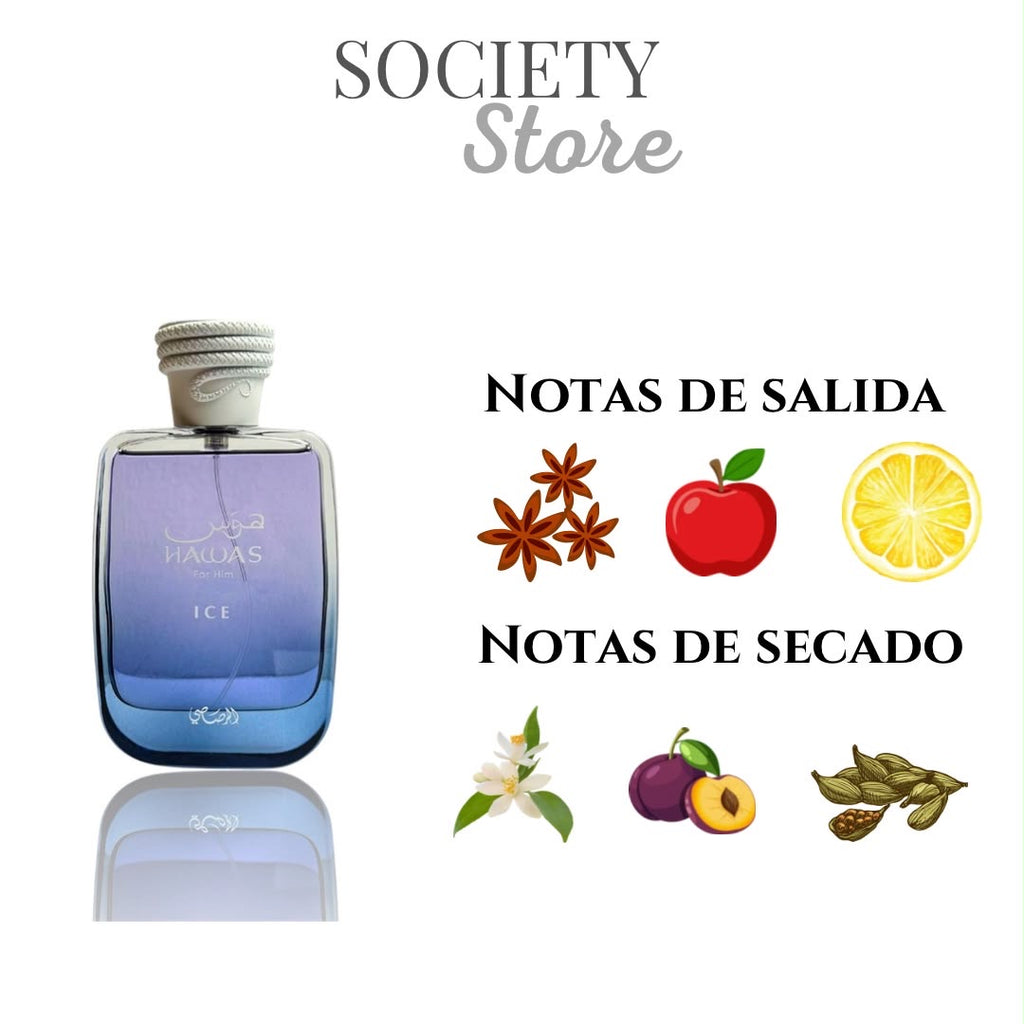 Rasasi Hawas Ice Eau de Parfum 100 ml