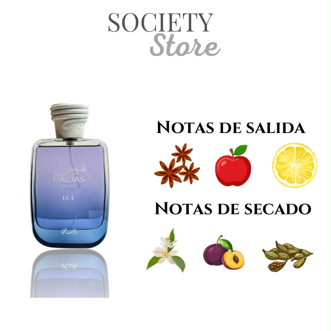 Rasasi Hawas Ice Eau de Parfum 100 ml