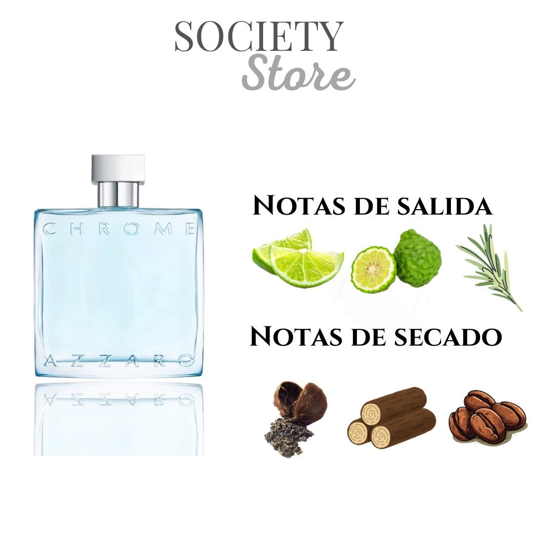 Azzaro Chrome EDT 100Ml - SOCIETY STORE
