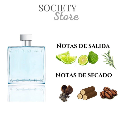 Azzaro Chrome EDT 100Ml - SOCIETY STORE