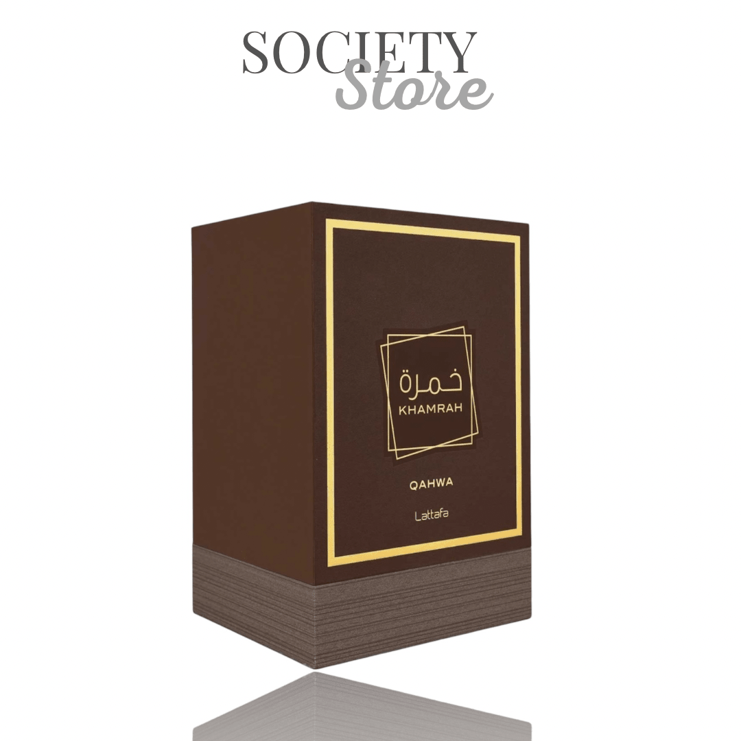 Lattafa Khamrah Qahwa Eau de Parfum 100 ml - SOCIETY STORE