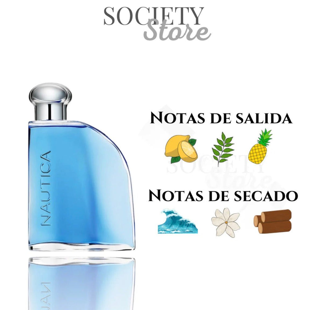 Nautica Blue Eau de Toilette 100ml - SOCIETY STORE